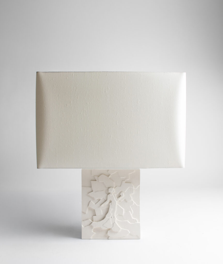 ASTRO Virgo sculptural plaster lamp by TRE PARIS