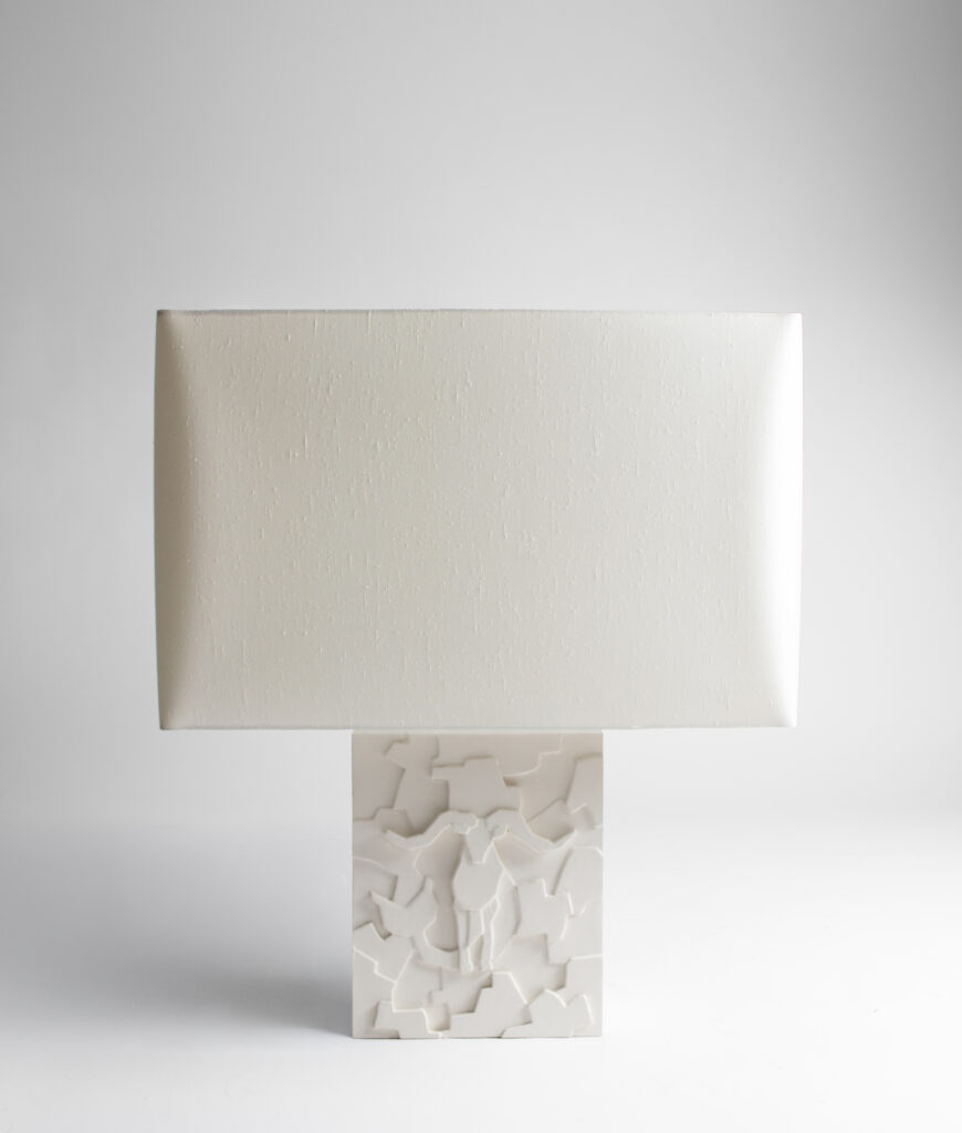 ASTRO Capricorn sculptural plaster lamp by TRE PARIS