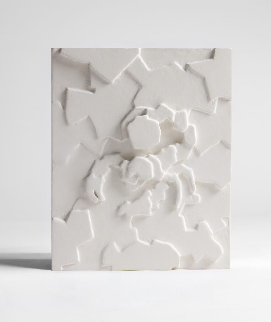 Detail of ASTRO Scorpio plaster lamp by TRE PARIS